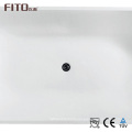 Clear Acrylic Square Bathroom Small Freestanding Soaking Bathtub Bath Tub